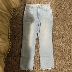 Madewell “Slim Demi Boot” 28